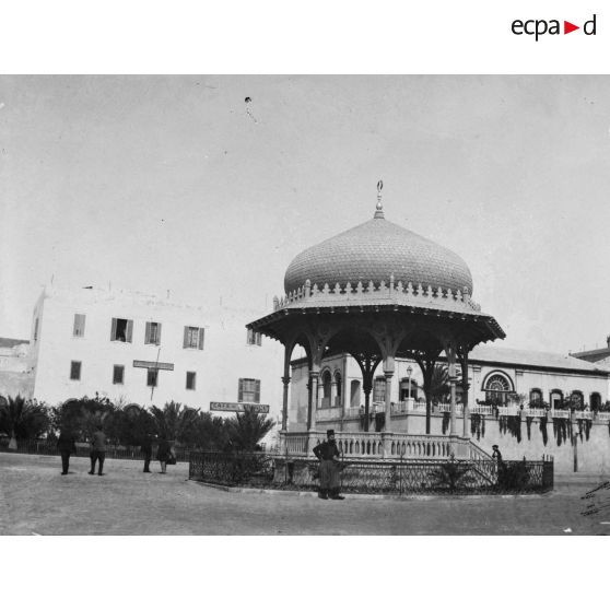 914. Kiosque de la musique. Sfax. 2/03. [légende d'origine]