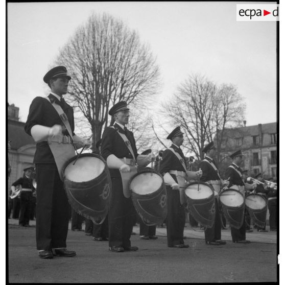 Inauguration de l'exposition dans le cadre de la semaine de l'aviation à Vichy.