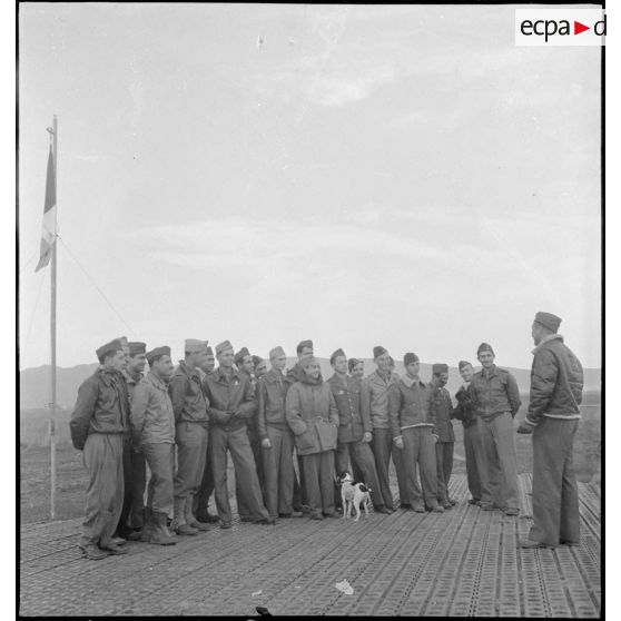 vie quotidienne au camp de base du GC II/5 Lafayette