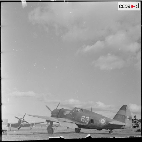 P-47 du groupe de chasse II/3 "Dauphiné".