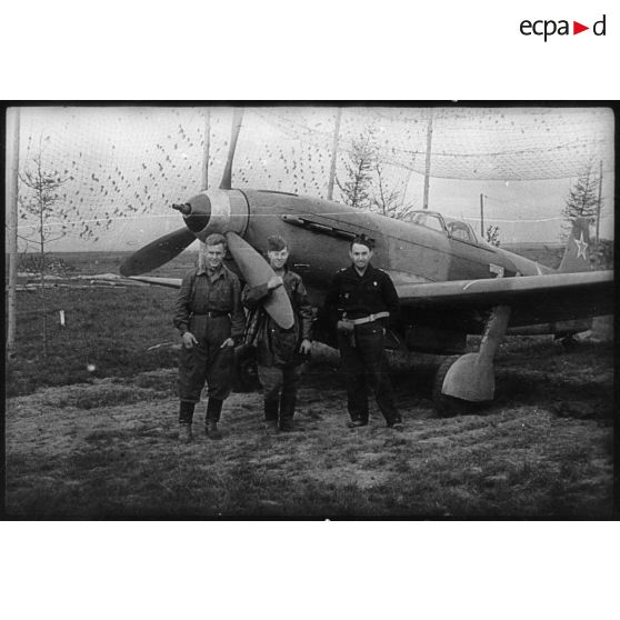 Pilotes de chasse du Normandie Niémen.