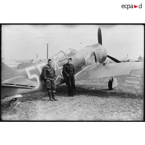 Pilotes de chasse du Normandie Niémen.