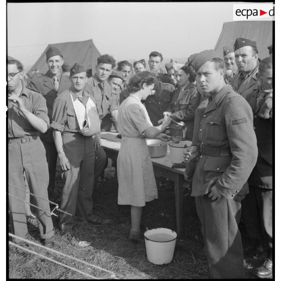 Collation sur le terrain.