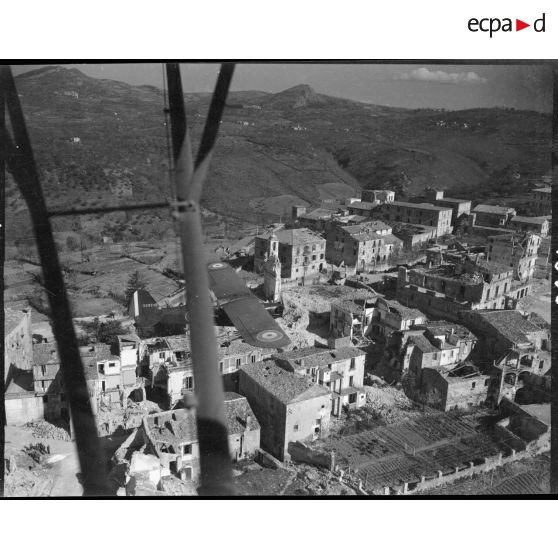 Vue aérienne d'Isernia.