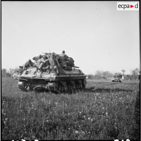 CHAR M10 TANK FLIBUSTIER N°232 SOLIDO France NEUF 1972
