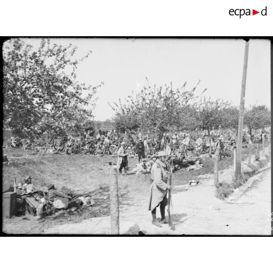 Campemment d'infanterie à Wanquetin (Pas de Calais). [légende d’origine]