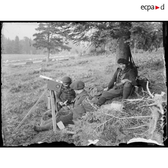 Gaschney : poste de télégraphie optique. [légende d’origine]