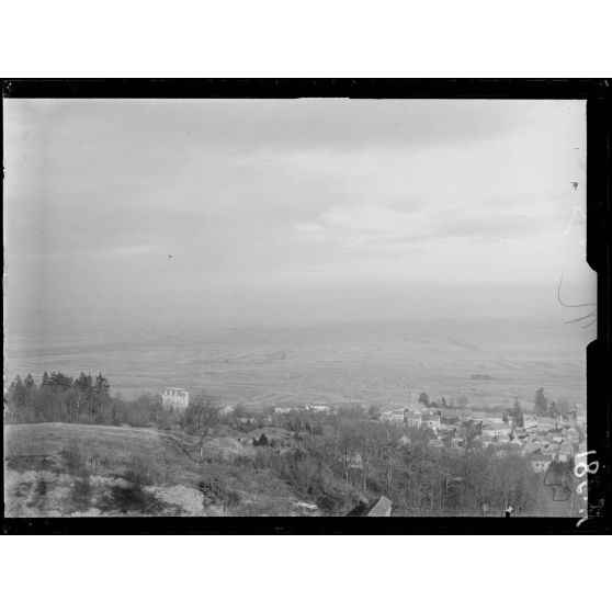 Près de Verzy (Marne). Panorama pris de l'observatoire du Sinaï. [légende d'origine]