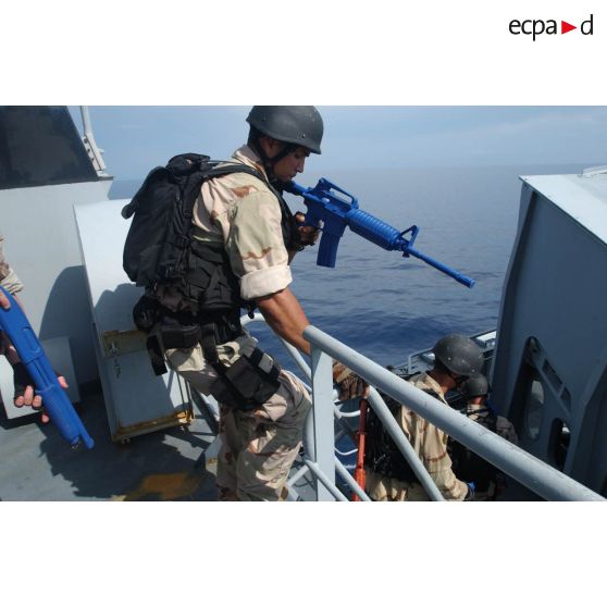 Soldats américains participant à l'exercice Panamax.