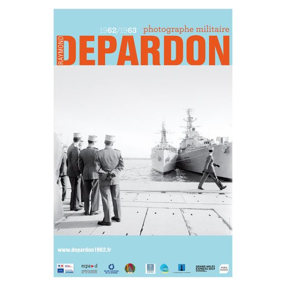 Affiche de l'exposition Raymond Depardon : 1962/1963, photographe militaire