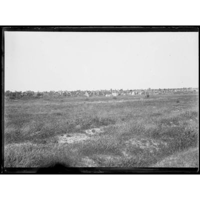 Sedd-Ul-Bahr. Ruines de Krithia, pointe extrême de l'avance anglaise en 1915. [légende d'origine]