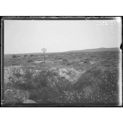 Sedd-Ul-Bahr. Panorama, à gauche Krithia, vue prise de la tranchée du haricot. [légende d'origine]