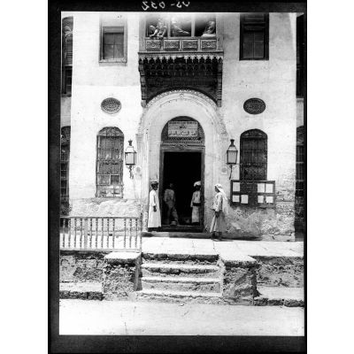 Djeddah (Arabie). Maison de la mission française (ancien consulat de France). [légende d'origine]