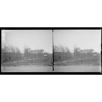 Courlandon (Marne). Jardin militaire (24-11-1917). [légende d'origine]