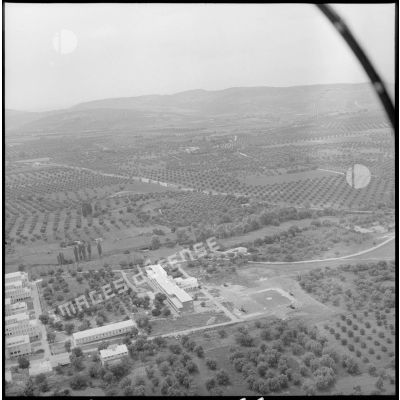 Vue aérienne de l'hôpital de Tlemcen.