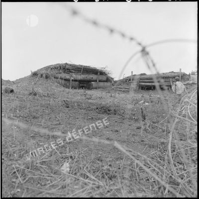 Fortifications et blockhaus du point d'appui 21 bis du camp retranché de Na San.