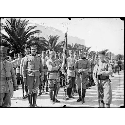 Camps de prisonniers, camps militaires et logistique en Tunisie (mars1916).