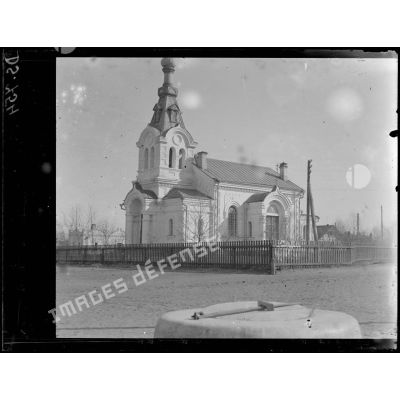 Sibérie. Eglise russe région Baïkal [légende d'origine]