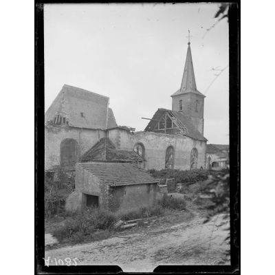 Herbeviller. (Meurthe et Moselle). L'église. [légende d'origine]