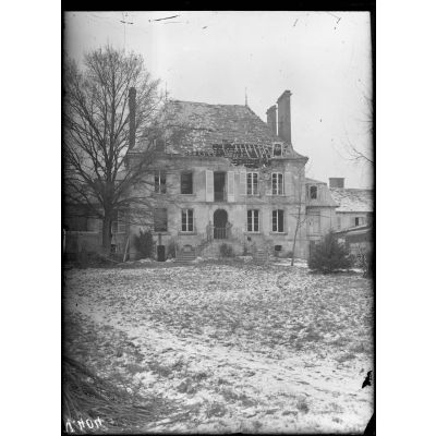 Château de Pontavert, Aisne. [légende d'origine]