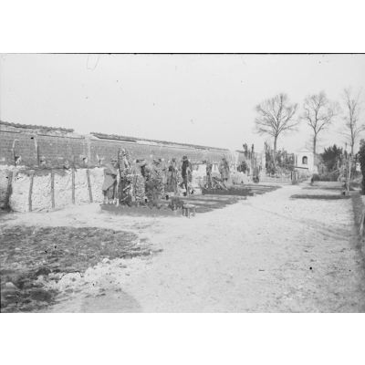 [Visite de Bétheny dans la région de Reims le 29 novembre 1915.]