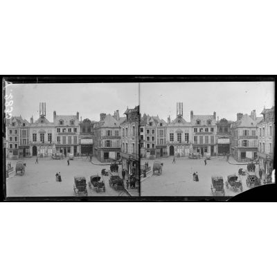 Abbeville, Somme, maisons bombardées par avions. [légende d'origine]