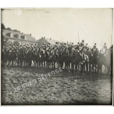 8e Cuirassiers - 7 juillet 1914 - Fête du régiment. [légende d'origine]