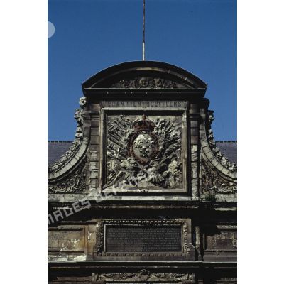 Détails architecturaux de la citadelle de Lille.
