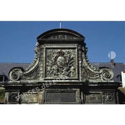 Détails architecturaux de la citadelle de Lille.