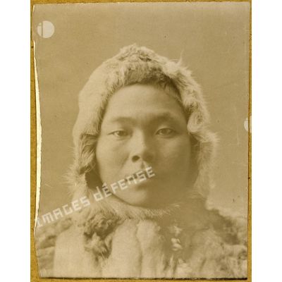 [Portrait d'un habitant de type asiatique de la Sibérie].