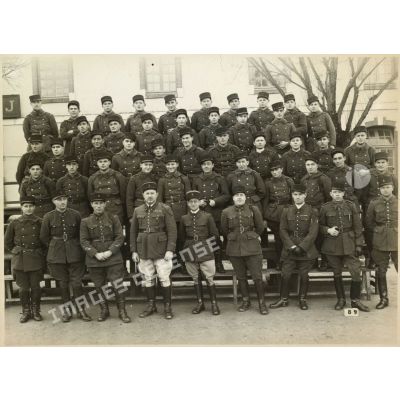 Le 11e régiment d'artillerie lourde coloniale (11e RALC) dans les années 1930.