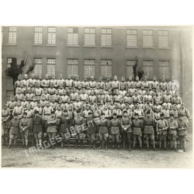 Le 158e régiment d'infanterie dans les années 1930.