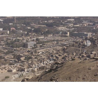 La ville de Kaboul vue du mont Marka.