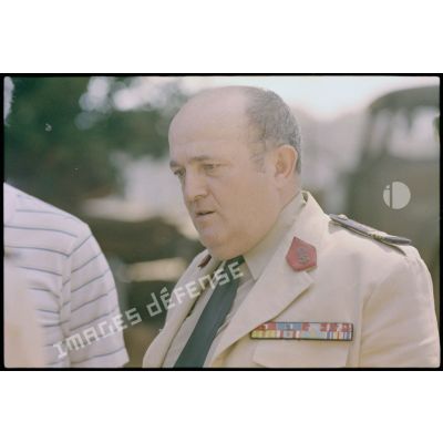 Portrait du colonel Fleutiaux, Beyrouth.