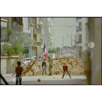 Poste du 2e RIMa, Beyrouth.