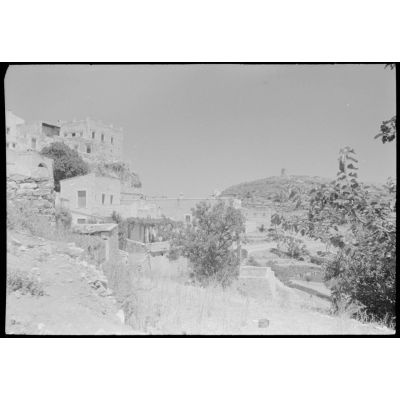 Un village de l'île de Naxos.