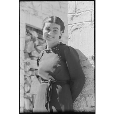 Portrait d'une habitante de Naxos.