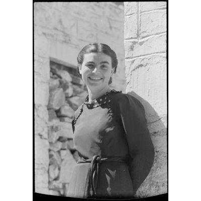 Portrait d'une habitante de Naxos.