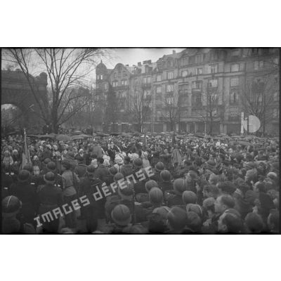 Fête de la libération de Metz le 22 novembre 1944.