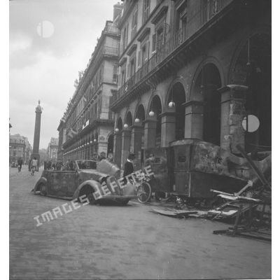 [Rue Castiglione à Paris pendant la Libération, s.d.]