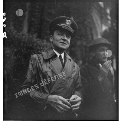 Portrait du colonel Fuller attaché militaire des Etats-Unis en France.