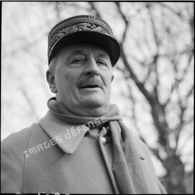Portrait d'un officier général français de la 3e armée.