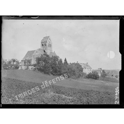 Veuilly-la-Poterie (Aisne). L'église. [légende d'origine]