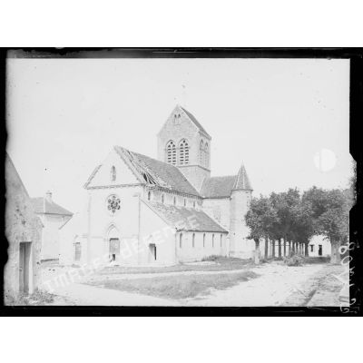 Marigny-en-Orxois (Aisne). L'église. [légende d'origine]