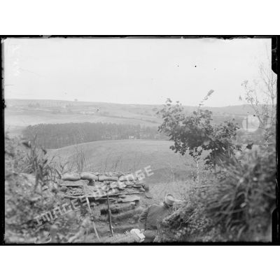 ImagesDéfense Bois Foulon. Vue du plateau de Vauclerc où éclatent nos