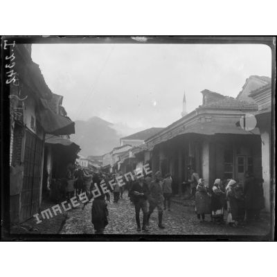 Monastir. 4-12-1916. Dans le quartier turc. [légende d'origine]