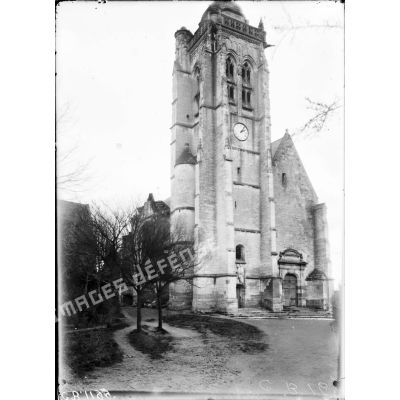 L'église de Montigny. [légende d'origine]