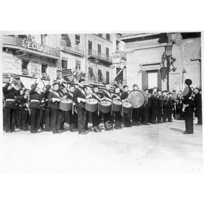 La musique de l'EMP des Andelys, repliée à Béziers.