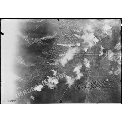 Bombardement de Pétrich, février 1916. [légende d'origine]