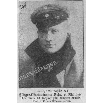 [Portrait d'un aviateur allemand.]